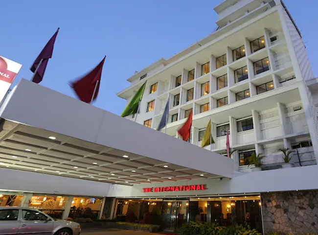 The International Hotel…
